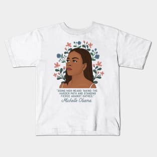 Michelle Obama Kids T-Shirt